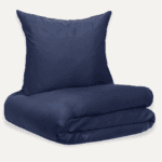 Bambussengetøj | Navy blue | 140x200