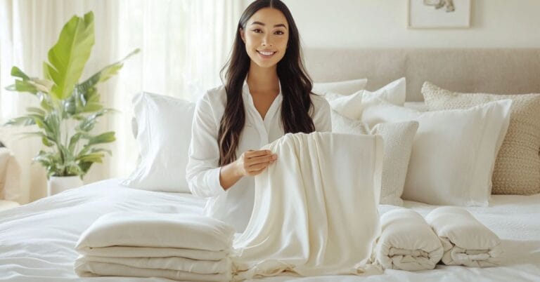 Bedste bambus sengetøj til bedre søvn
