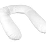 Fossflakes Comfort - U pude (superior senior) inklusiv hvidt betræk i bomulds jersey - Fossflakes - Pillow - Buump