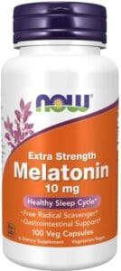 NOW Foods Ekstra Strenght Melatonin​