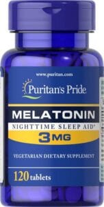 Puritan’s Pride Melatonin 3 mg​