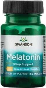 Swanson Melatonin dual-release​