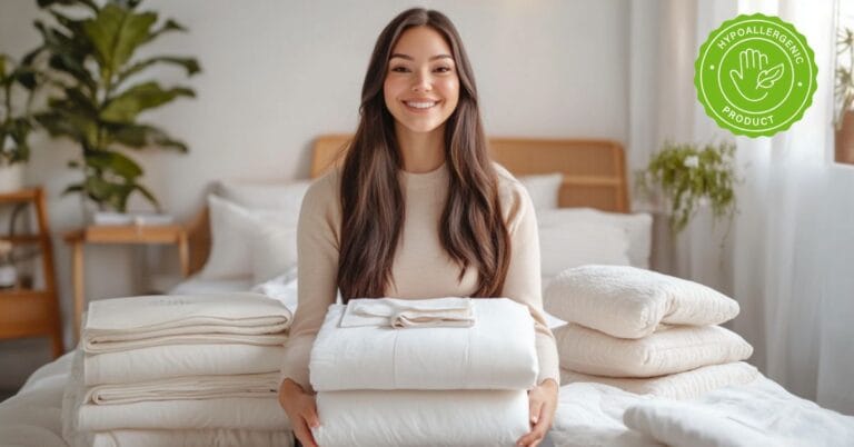 bedste allergivenligt sengetøj til bedre søvn