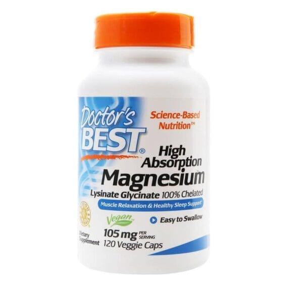 Doctor's Best High Absorption Magnesium Lysinate Glycinate