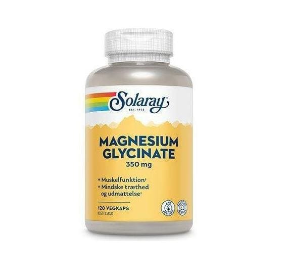 Solaray Magnesium Glycinate 350mg 120 stk