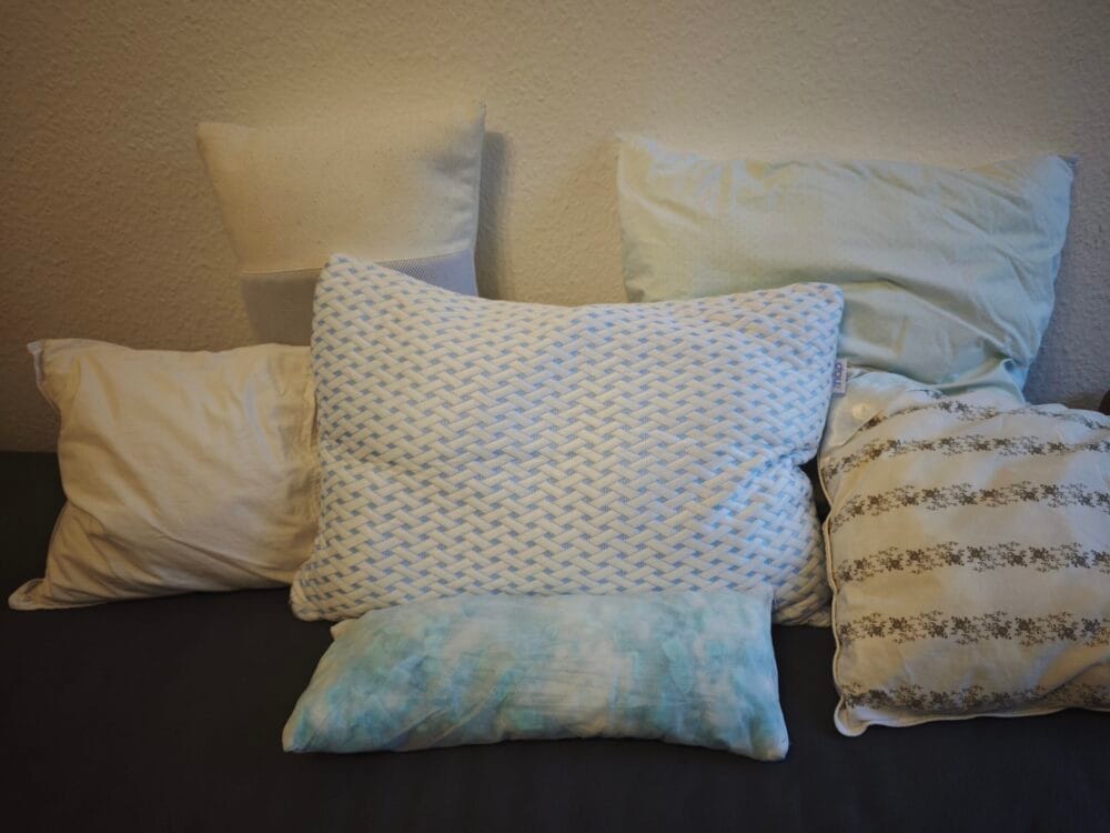 NapPillow sammenlignet med andre hovedpuder