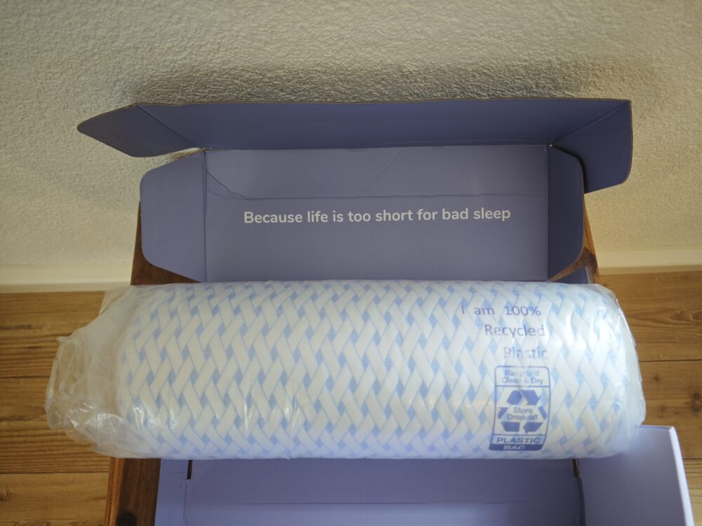 Unboxing af NapPillow hovedpude