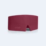 Premium Bambus sovemaske - Burgundy